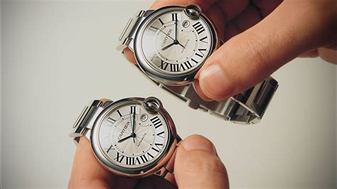 cartier fake vs real watch|cartier watch vs real.